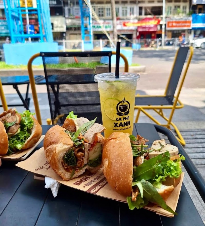 Bánh Mì XANH - Bánh Mì Chay Thượng Hạng - 2B Trần Hưng Đạo - Bánh Mì XANH - Bánh Mì Chay Thượng Hạng - 2B Trần Hưng Đạo 2B Trần Hưng Đạo, Bến Thành, Hồ Chí Minh 71012, Vietnam