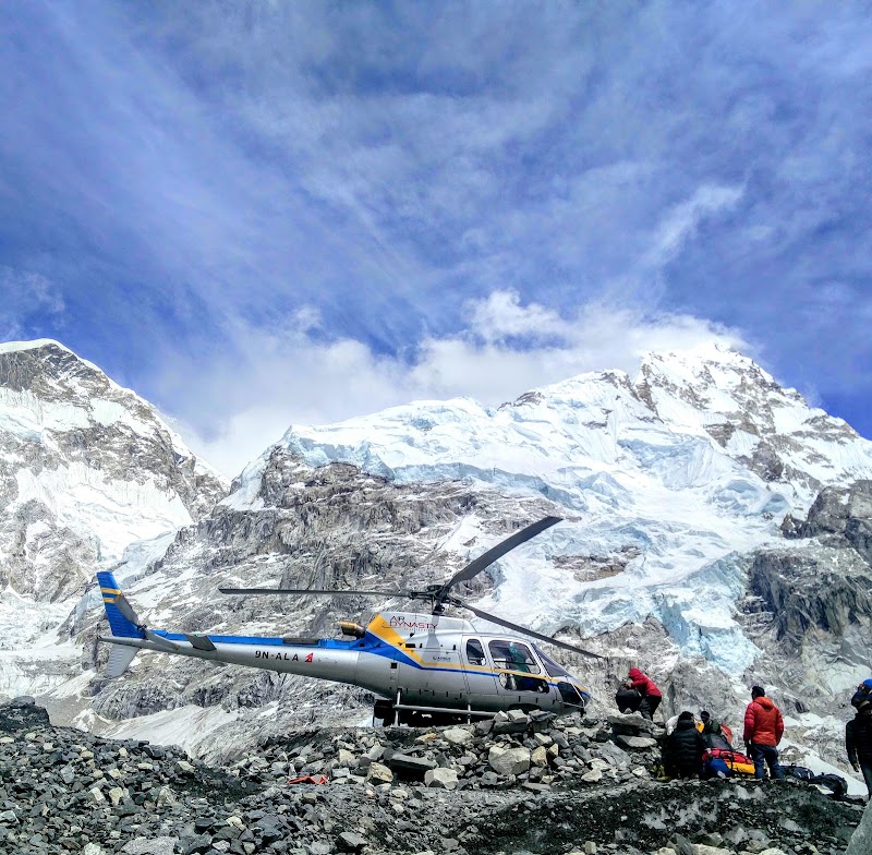 Everest Base Camp Helipad - Everest Base Camp Helipad 2V33+24J, Everest Base Camp Trail, Khumjung 56000, Nepal