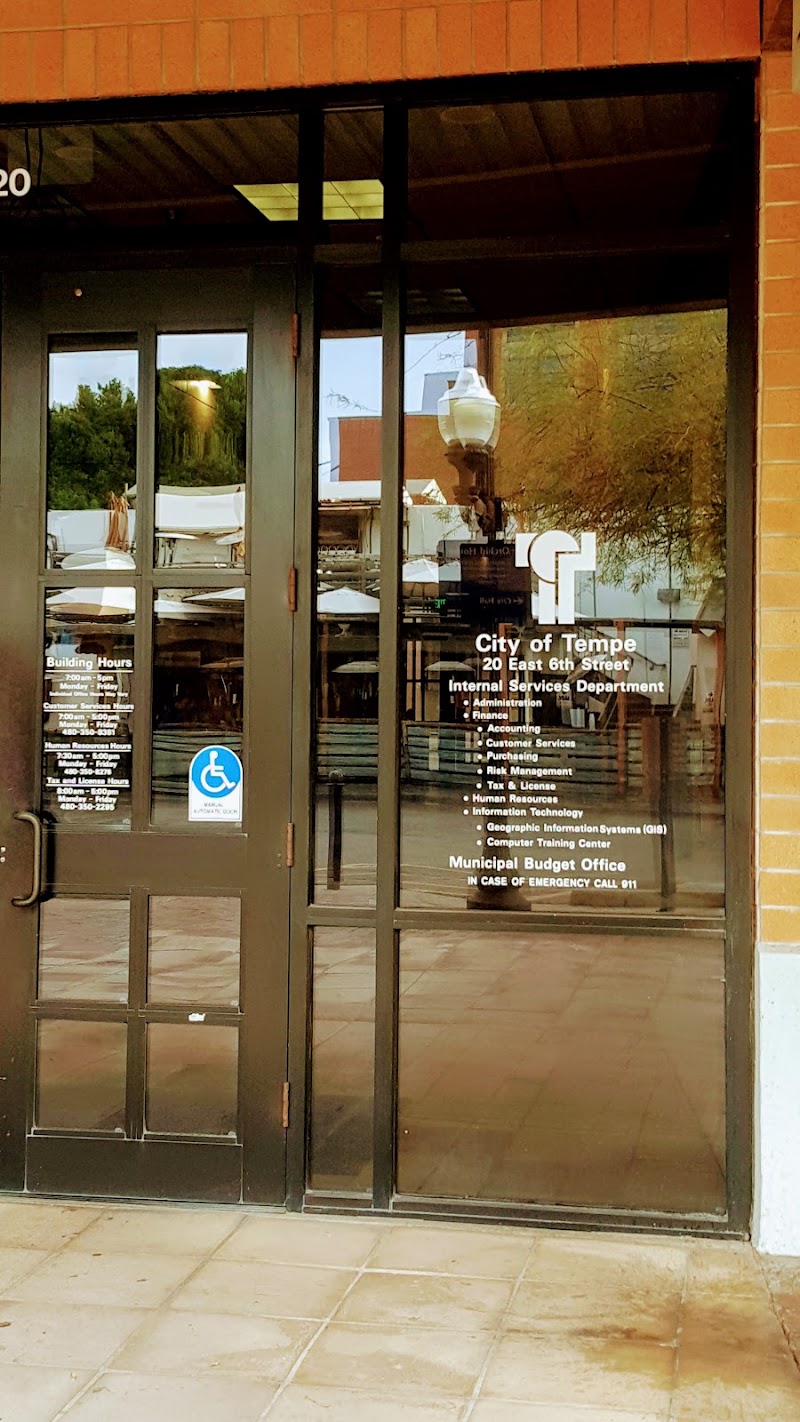 City of Tempe Human Resources - City of Tempe Human Resources, 20 E 6th St, Tempe, AZ 85281, USA