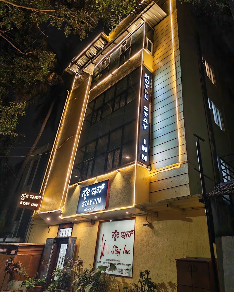 Hotel Stay Inn - Hotel Stay Inn 18, 11th A Main Rd, off Millers Road, near Shell Petrol Pump, Vasanth Nagar, Bengaluru, Karnataka 560052, India