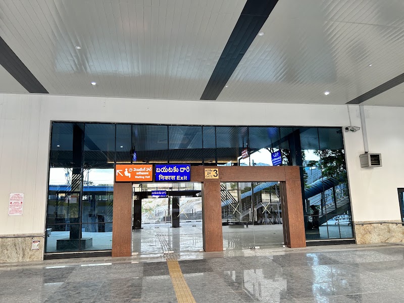 Hi-Tech City - Hi-Tech City, Hitech City station Foot Over Bridge, Izzathnagar, Hyderabad, Telangana 500072, India