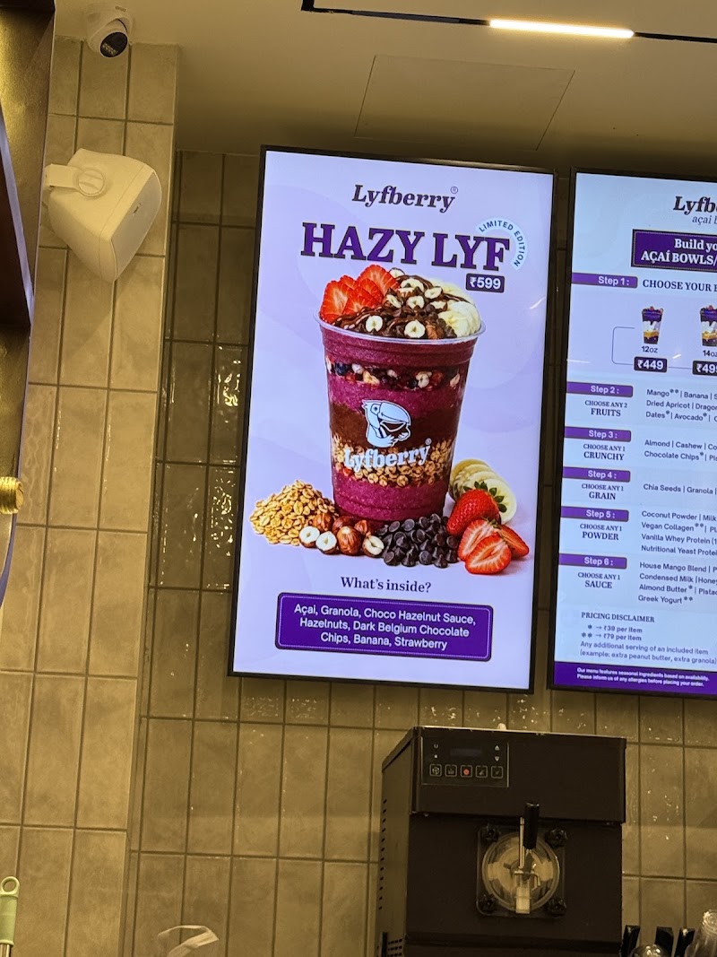 Lyfberry Açai | Galleria Market - Lyfberry Açai | Galleria Market Ground floor, SG 94, Galleria Market, Sector 28, DLF Phase IV, Gurugram, Haryana 122009, India
