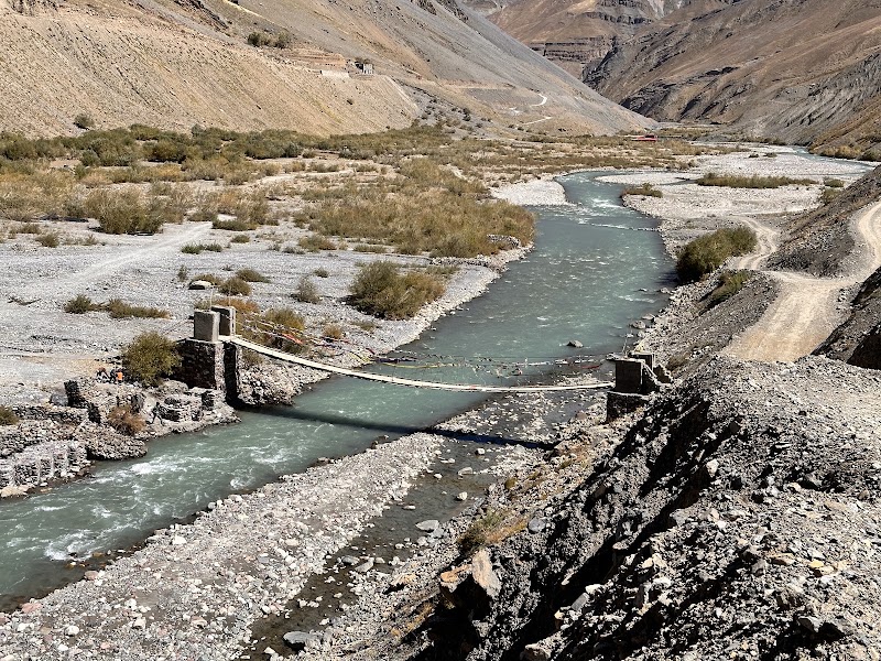 Mud Village Famous Bridge, Pin Valley - Mud Village Famous Bridge, Pin Valley, X24P+9GC, Dhar Pilsur, Himachal Pradesh 172117, India