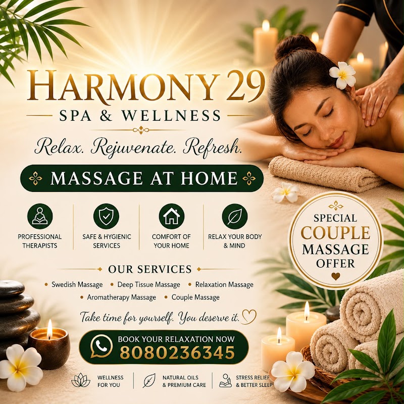 Harmony 29 Spa & Wellness - Harmony 29 Spa & Wellness, Shop No. 16, PALLADIUM EXOTICA, Madhav Nagar, Dhanori, Pune, Maharashtra 411015, India