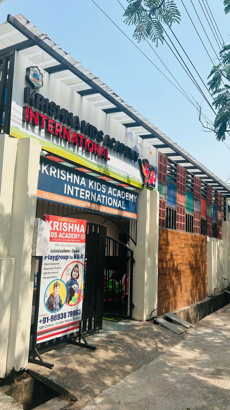 Krishna Kids Academy ,(I), Sunder nagar - Krishna Kids Academy ,(I), Sunder nagar, 16, SBI Colony, Patel Para, Raipur, Chhattisgarh 492013, India