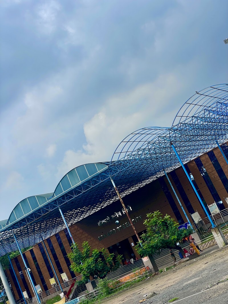 Bokaro steel city railway station road