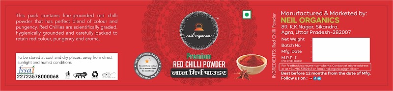 Neil Organics - Neil Organics, 89, K. K. Nagar, Bain Bazar, Sikandra, Agra, Uttar Pradesh 282007, India
