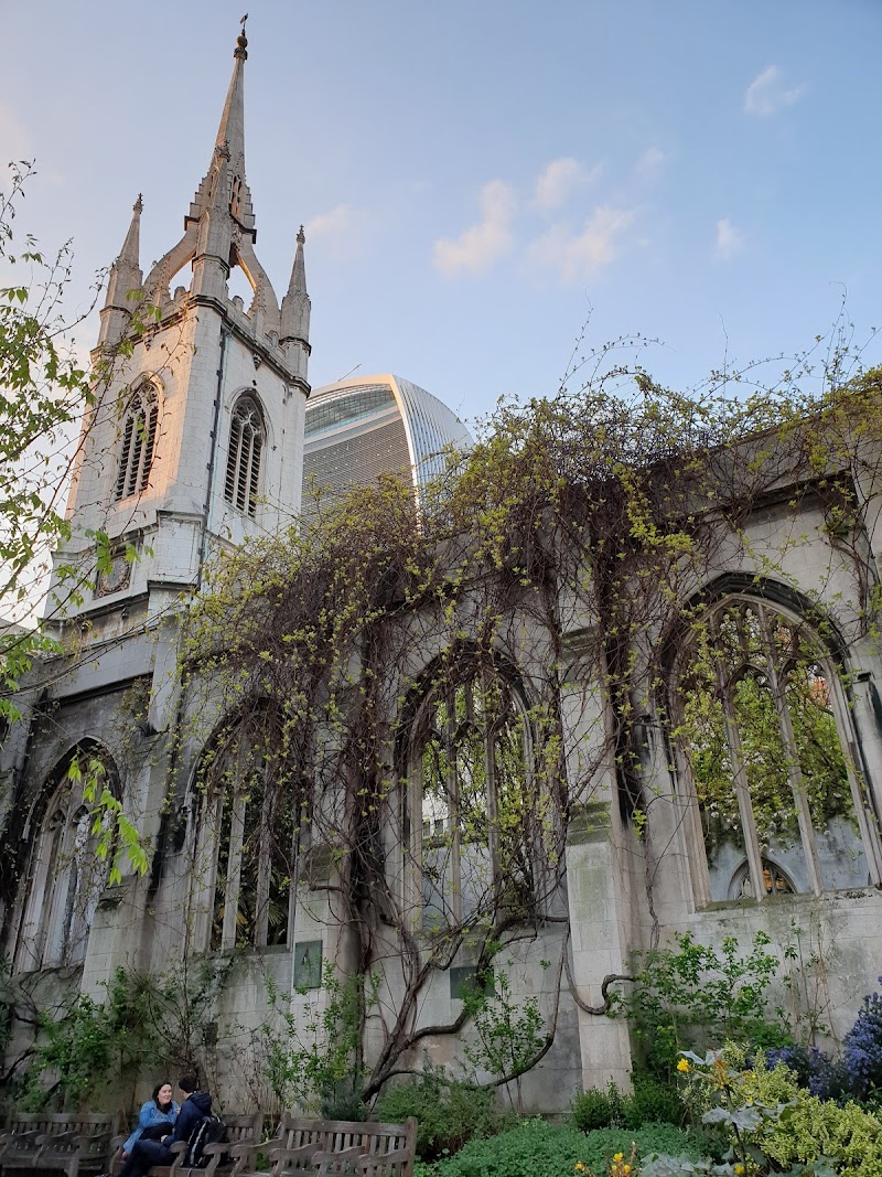 St Dunstan in the East Church Garden - St Dunstan in the East Church Garden St Dunstan's Hill, London EC3R 5DD, UK