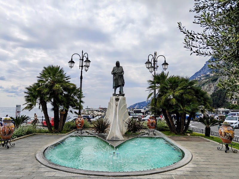 Statue Dedicated to Flavio Gioia (Amalfi)