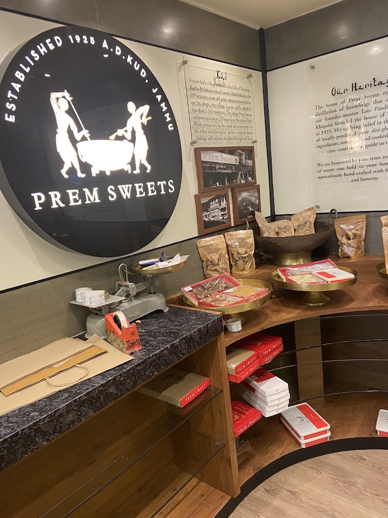 Prem Sweets@Jammu Airport - Prem Sweets@Jammu Airport MRJV+J74, Near Boarding Gate 05, SHA, First Floor, Jammu Airport, Civil Airport, Satwari, Raipur Satwari, Jammu, 180003