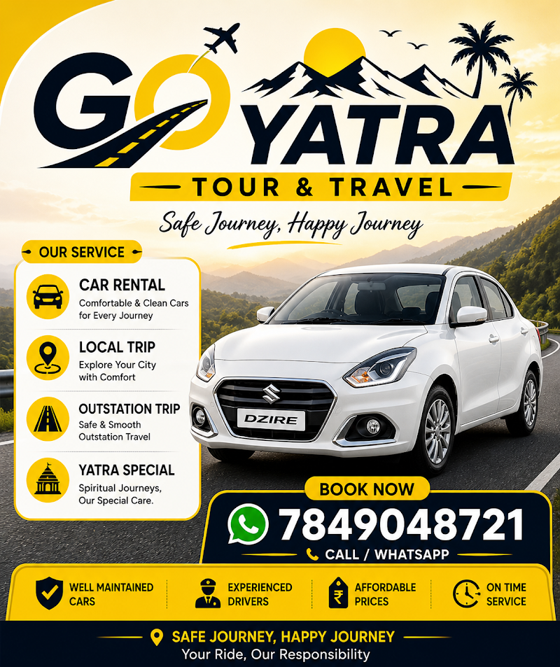 Go yatra tour & travel - Go yatra tour & travel, Infront of Sambalpur junction station, near hotel Regenta inn, Khetrajpur, Sambalpur, Odisha 768006, India