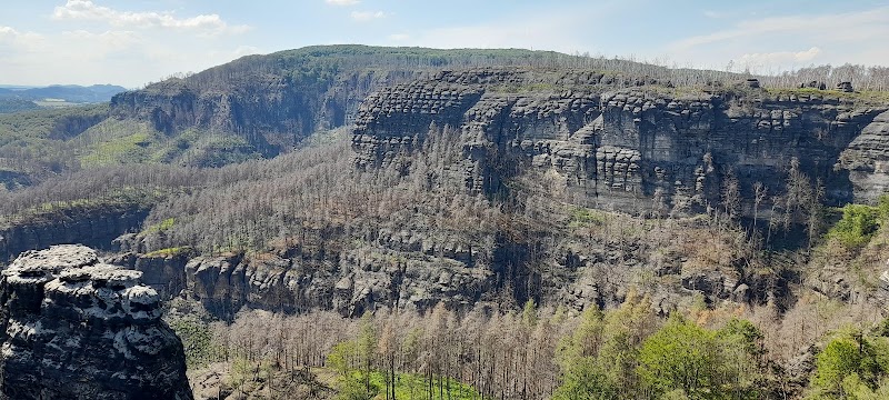 Bushaltestelle - Bushaltestelle 25861, 407 17 Hřensko, Czechia