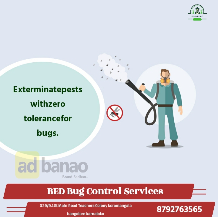 Bed bug control services - Bed bug control services, 329/9, 1st Main Rd, Chandra Reddy Layout, Teachers Colony, Koramangala, Bengaluru, Karnataka 560102, India