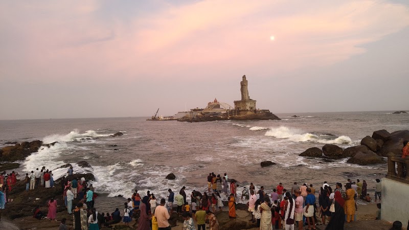 Kanyakumari beach - Kanyakumari beach, Vavaturai Beach Rd, Kanniyakumari, Tamil Nadu 629702, India