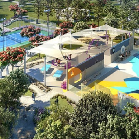 Dubai Hills Park (inside villas) - Emaar - Dubai Hills Park (inside villas) - Emaar, 36WW+HV7 Dubai Hills Estate - Hadaeq Sheikh Mohammed Bin Rashid - Dubai - United Arab Emirates