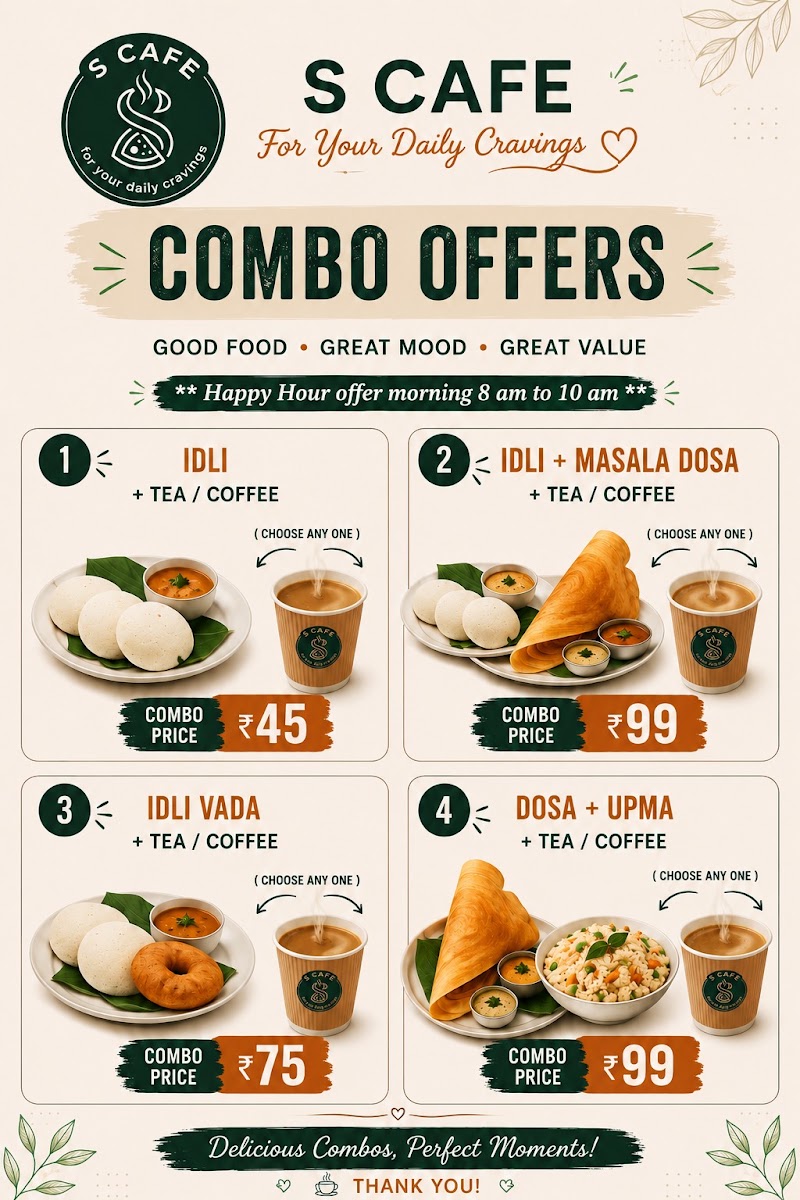 S Cafe - S Cafe, near Sparsh Child Care Clinic, Sarvodaya Nagar, Mohba Bazar, Raipur, Chhattisgarh 492001, India