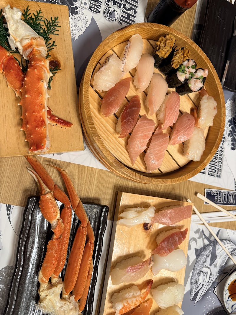 Sushi Bar FUJIYAMA TOKYO Osaka Namba - Sushi Bar FUJIYAMA TOKYO Osaka Namba, Japan, 〒550-0014 Osaka, Nishi Ward, Kitahorie, 1-chōme−3−７ B1F