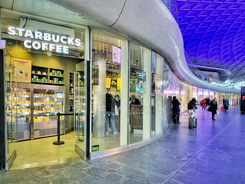 Starbucks, London Kings Cross Station - Starbucks, London Kings Cross Station Euston Rd., London N1 9AL, UK