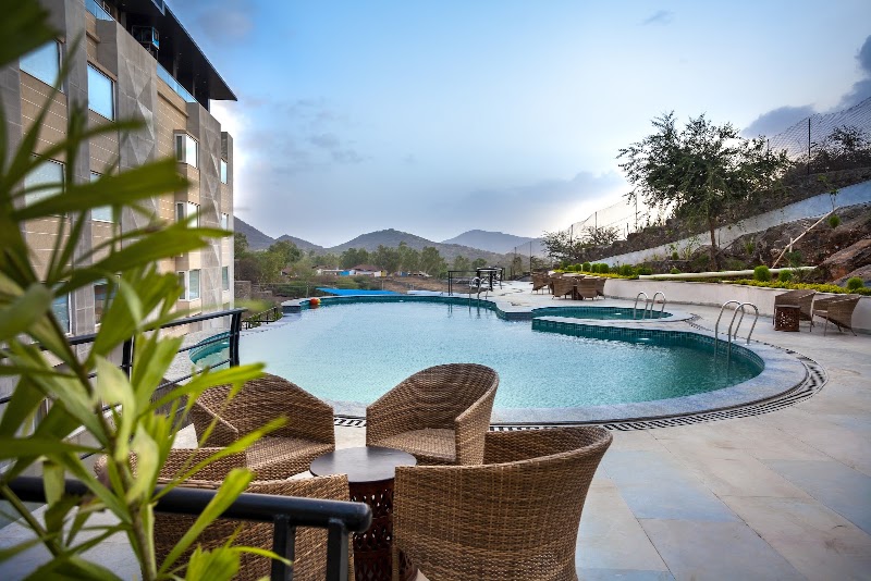 jüSTa Sajjangarh Resort & Spa - jüSTa Sajjangarh Resort & Spa Main Gate, Biological Park, Sajjangarh Rd, Eklavya Colony, Udaipur, Kodiyat, Rajasthan 313001, India