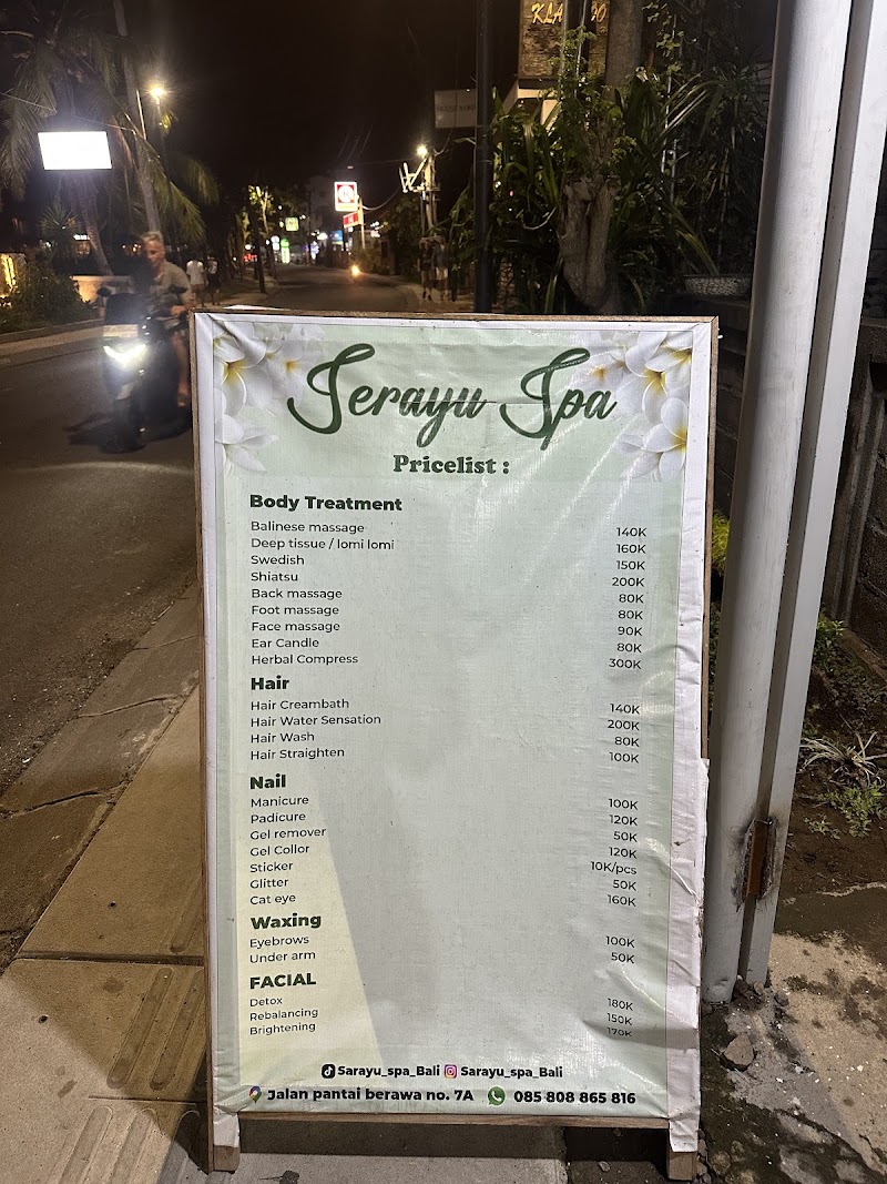 Sarayu spa bali - Sarayu spa bali Jl. Pantai Berawa No.7, Tibubeneng, Kec. Kuta Utara, Kabupaten Badung, Bali 80361, Indonesia