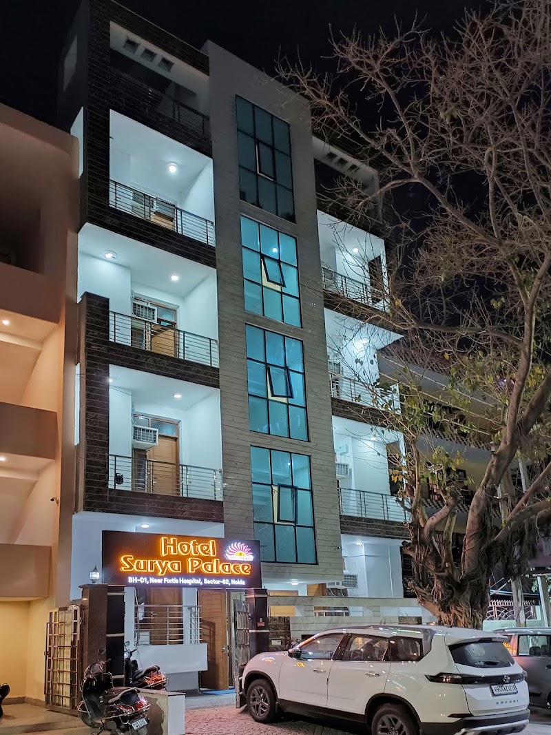 Hotel Surya Palace By Aura - Hotel Surya Palace By Aura BH-01, Tower Oshy Road, behind Noida One, near Shramdeep Apartments, Rasoolpur Nawada, Industrial Area, Sector 62, Noida, Uttar Pradesh 201309, India
