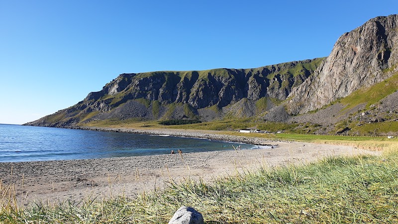 Unstad Beach - Unstad Beach Unstad Beach, Vestvågøy, Norway