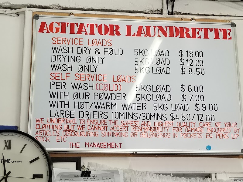 Agitator Laundrette - Agitator Laundrette 24A Elizabeth Street, Mount Victoria, Wellington 6011, New Zealand