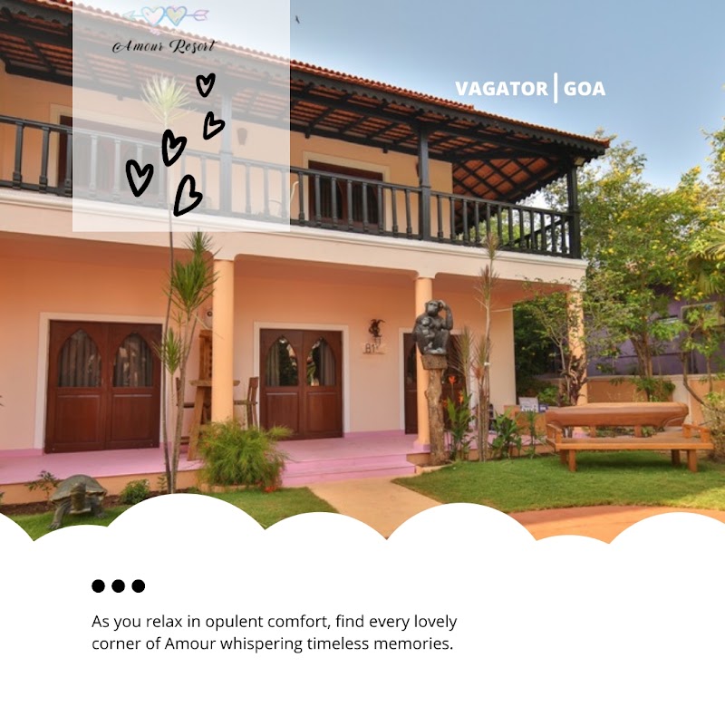 Amour Resort - Amour Resort 529/3 Amour Resort, Coutinho Vaddo, Vagator, Anjuna, Goa 403509, India