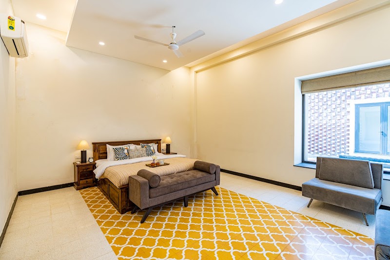 StayVista at The Brick house | Villa with Private Pool in New Delhi - StayVista at The Brick house | Villa with Private Pool in New Delhi, Nh-8, Dwarka Link Rd, D Block, Samalkha, Samalka, New Delhi, Delhi 110097, India