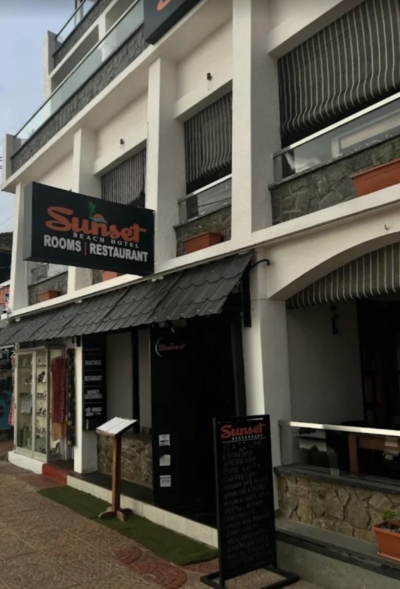 Sunset beach hotel and restaurant - Sunset beach hotel and restaurant, Light House, Kovalam, Light House Beach, Thiruvananthapuram, Kovalam, Kerala 695521, India