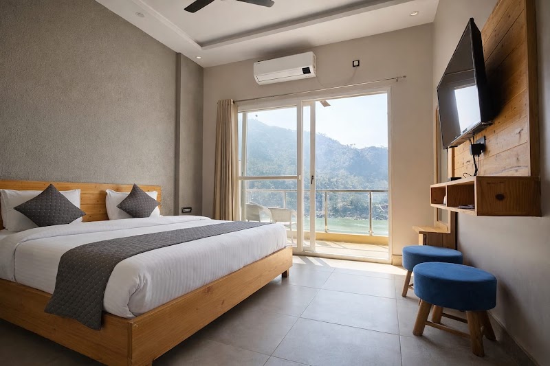 Ganga View Resort - Ganga View Resort Tapovan, parking, near Laxman Tempal, Laxman Jhula, Rishikesh, Jonk, Uttarakhand 249192, India
