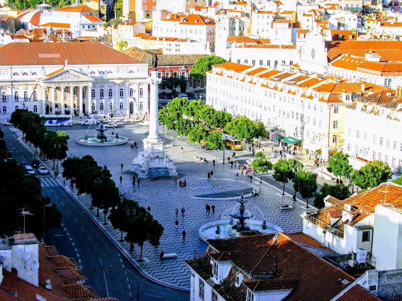 Praça Dom Pedro IV - Praça Dom Pedro IV, Lisboa, Portugal