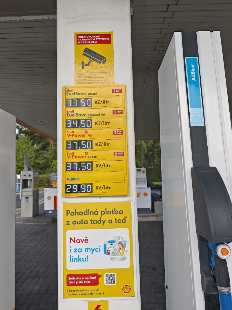Shell - Shell, Hradišťská 2479, 397 01 Písek-Písek 1, Czechia