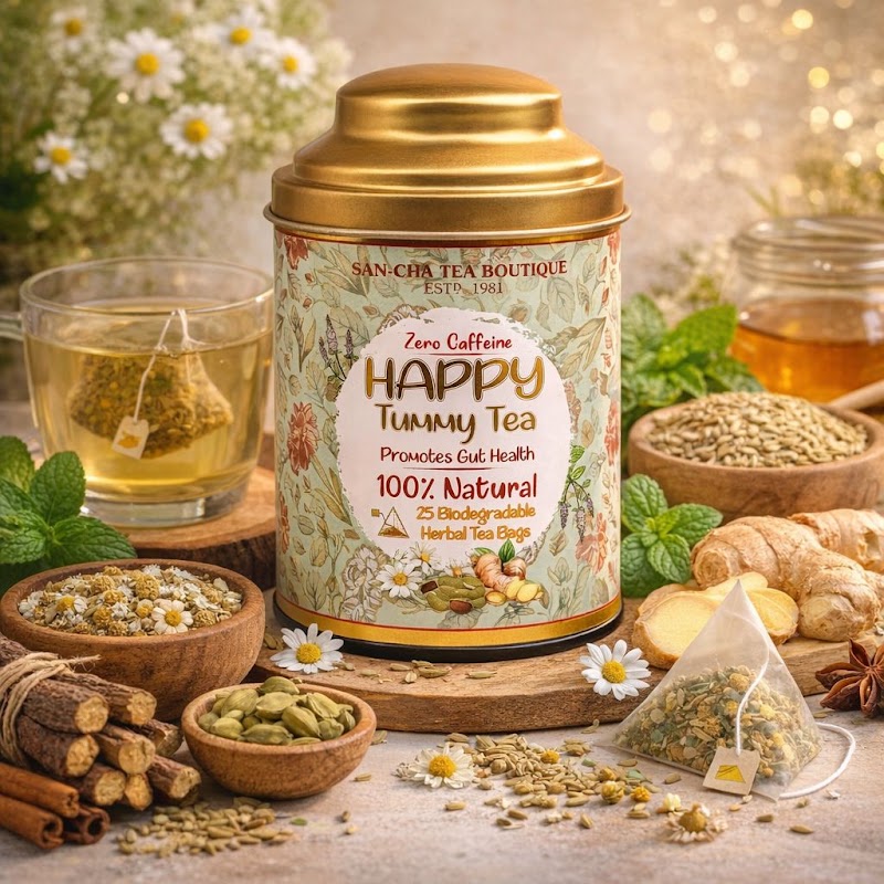 SANCHA Tea Boutique - SANCHA Tea Boutique 209, DLF Cross Point Market, DLF City, Hamilton Ct Rd, Sector 28, DLF Phase IV, Gurugram, Haryana 122009, India