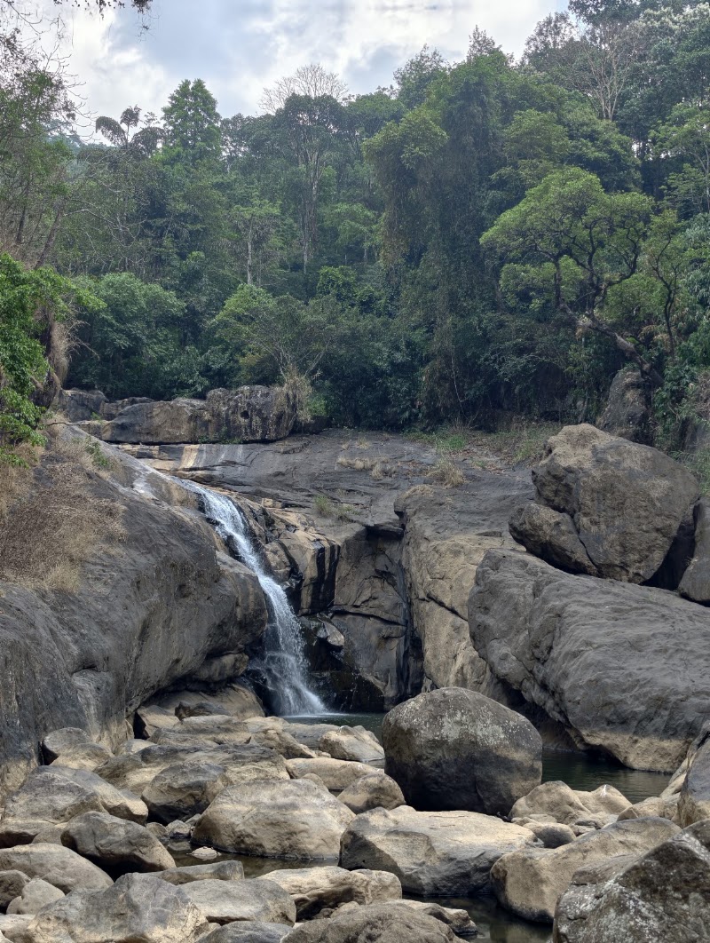 Hidden waterfall
