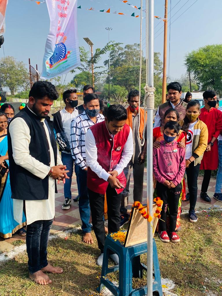 Major dhyan chand chowk - Major dhyan chand chowk, 32QH+3Q9, Basantpur, Rajnandgaon, Chhattisgarh 491441, India