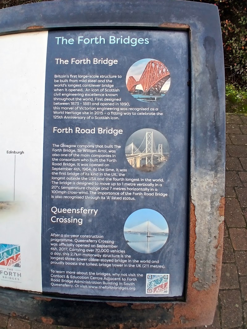 Forth Bridges Upper Viewpoint - Forth Bridges Upper Viewpoint, XGPW+6W, Broxburn EH52 6QG, UK