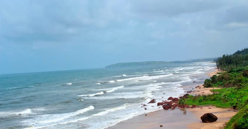 Ganpatipule Beach - Ganpatipule Beach Ganpatipule Beach, Maharashtra 415615, India