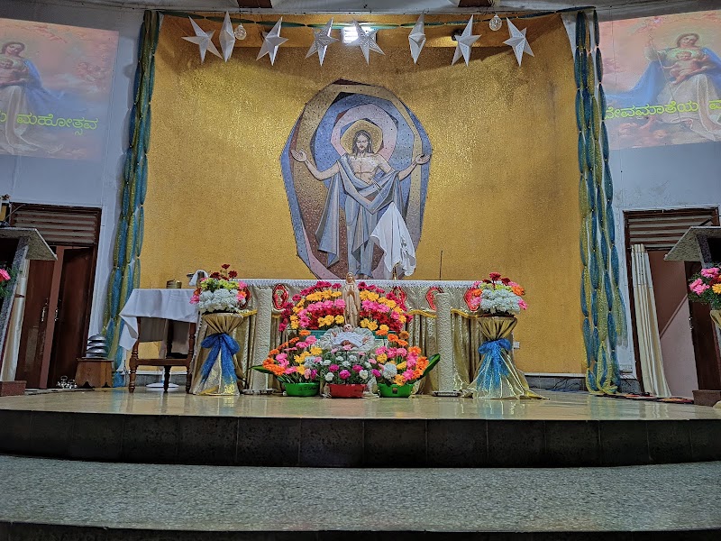 St. Joseph's Cathedral - St. Joseph's Cathedral, 8Q7C+WVC, Vijaya Nagar, Chikkamagaluru, Karnataka 577101, India