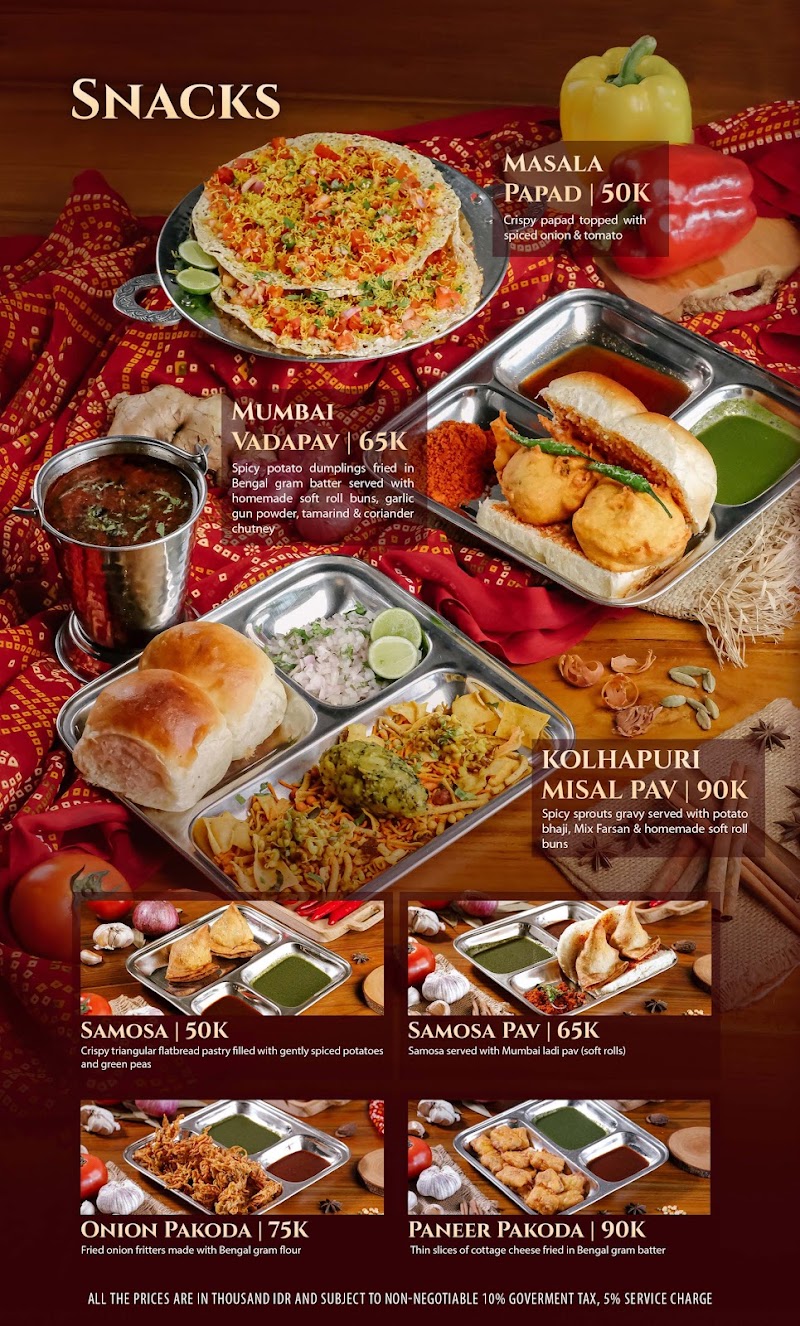 Namaskar Thali in Bali 100% Pure Vegetarian Indian Restaurant - Namaskar Thali in Bali 100% Pure Vegetarian Indian Restaurant Jl. Kunti I No.7C, Seminyak, Kec. Kuta, Kabupaten Badung, Bali 80361, Indonesia
