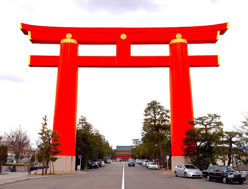 Heian-Jingu Shrine Grand Torii