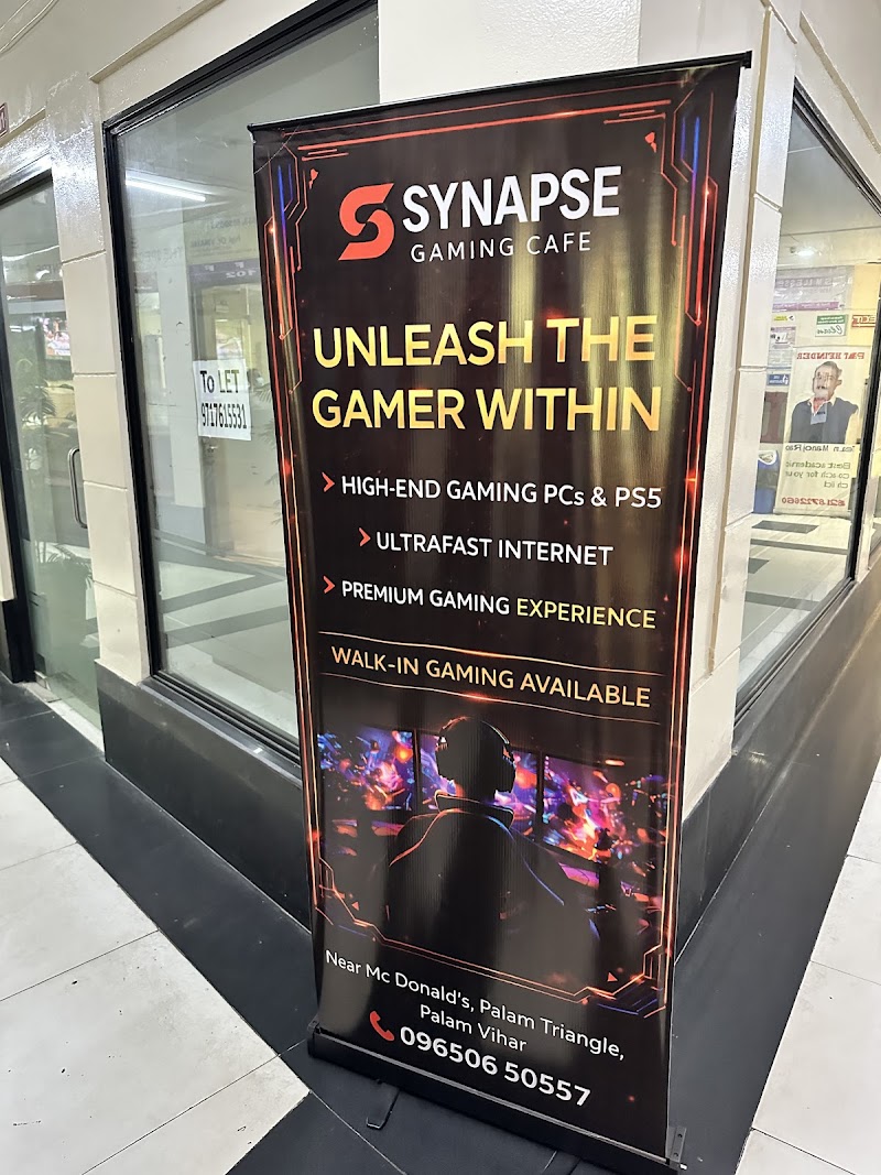 Synapse Gaming Cafe - Synapse Gaming Cafe Palam Triangle, SFF-101, Choma, Block F, Carterpuri Village, Palam Vihar, Gurugram, Haryana 122017, India