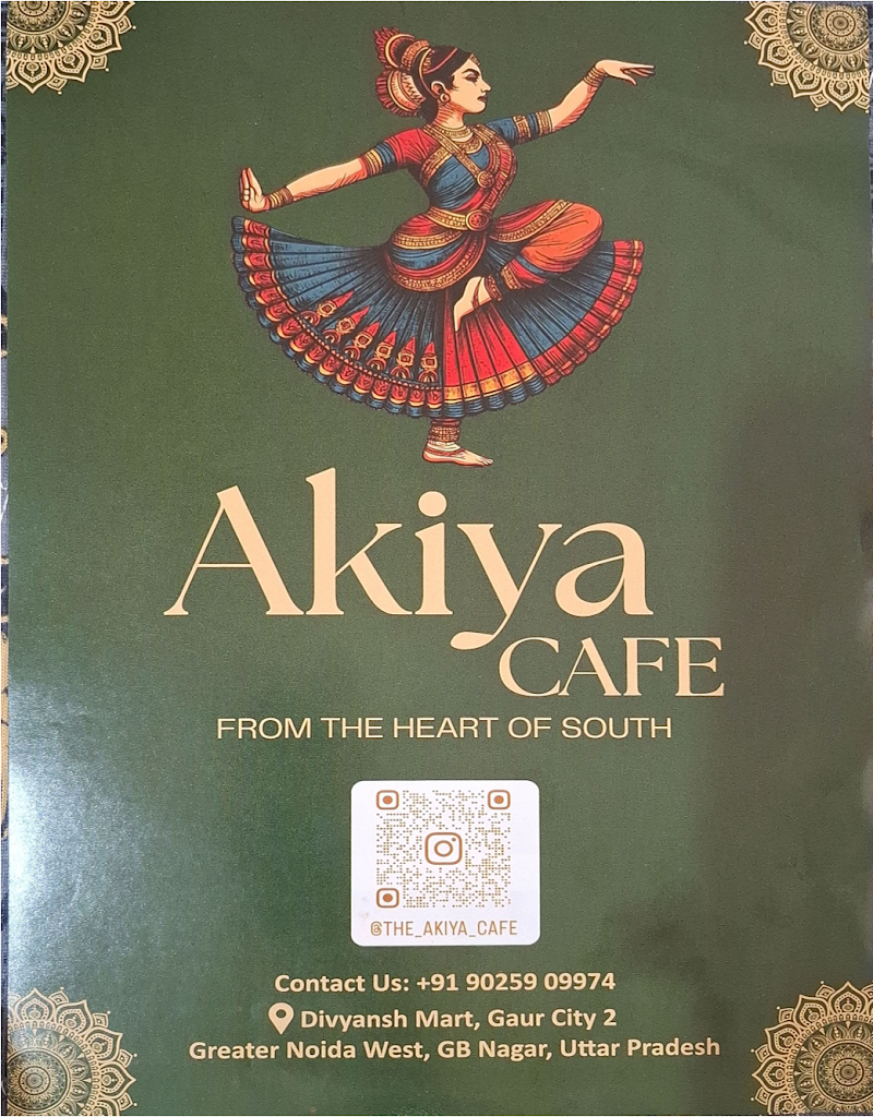 Akiya Cafe - Akiya Cafe, Shop no. 2, Divyansh Mart, Divyansh Flora, Sector 16C, Gaur City 2, Greater Noida, Chipyana Khurd Urf Tigri, Uttar Pradesh 201318, India