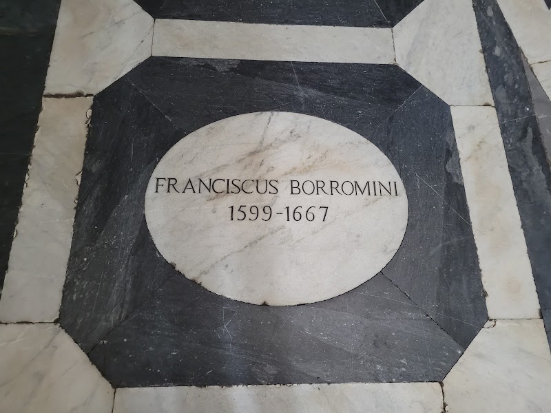 Tomba di Francesco Borromini - Tomba di Francesco Borromini, Via Acciaioli, 2, 00186 Roma RM, Italy