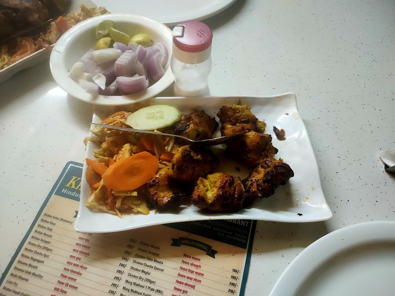 Ismail bhai's hotel khan chacha ( family Garden restaurant ) - Ismail bhai's hotel khan chacha ( family Garden restaurant ) beside Nadgeri Petrol Pump, Bank Colony, Saiful, Rohini Nagar, chowk, Solapur, Maharashtra 413008, India