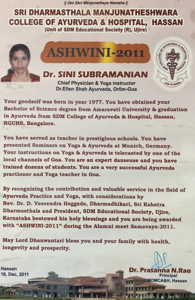 Shraddha An Authentic Ayurveda-Goa