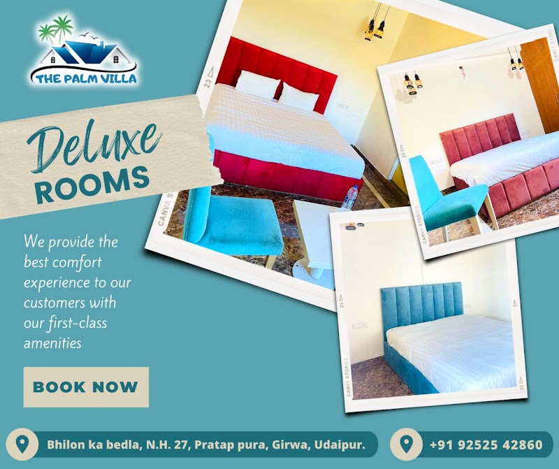 The Palm Villa Resort & Home Stays - The Palm Villa Resort & Home Stays, Bhilo ka bedla ,N.H.-27 ,pratap pura, girva, near kushaL baGh, opposite pacific hospital, Udaipur, Oton Ka Gurha, Rajasthan 313001, India