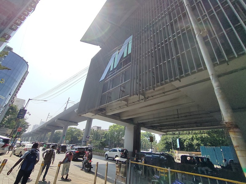 Malad West Metro Station - Malad West Metro Station 1406-A, 16E, New Link Rd, Malad, Mindspace, Malad West, Mumbai, Maharashtra 400064, India
