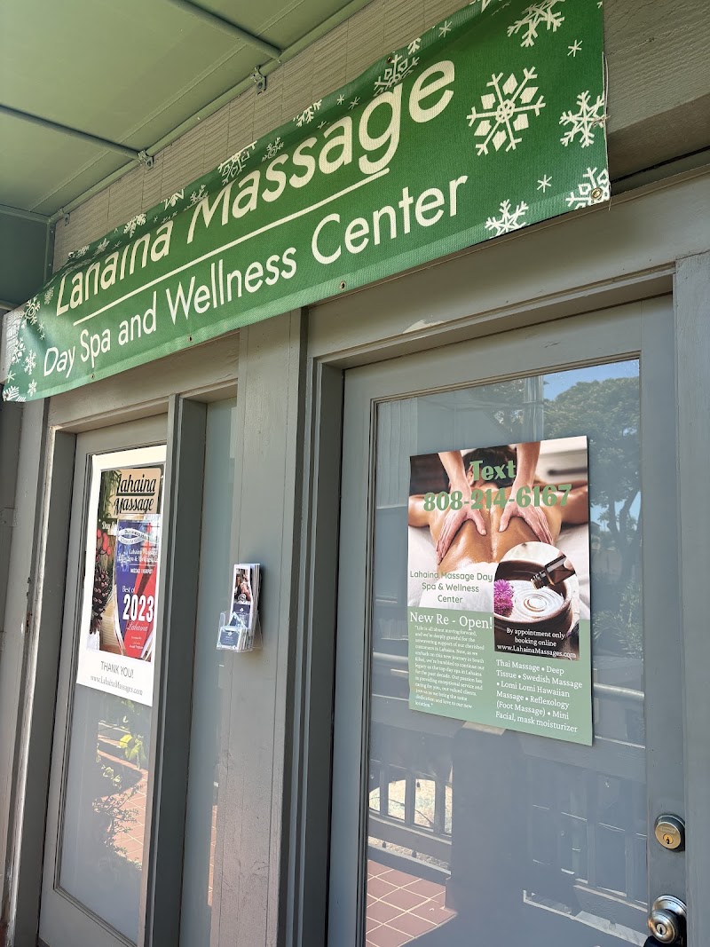 Lahaina Massage Day Spa and Wellness Center - Lahaina Massage Day Spa and Wellness Center 2511 S Kihei Rd, Kihei, HI 96753, USA