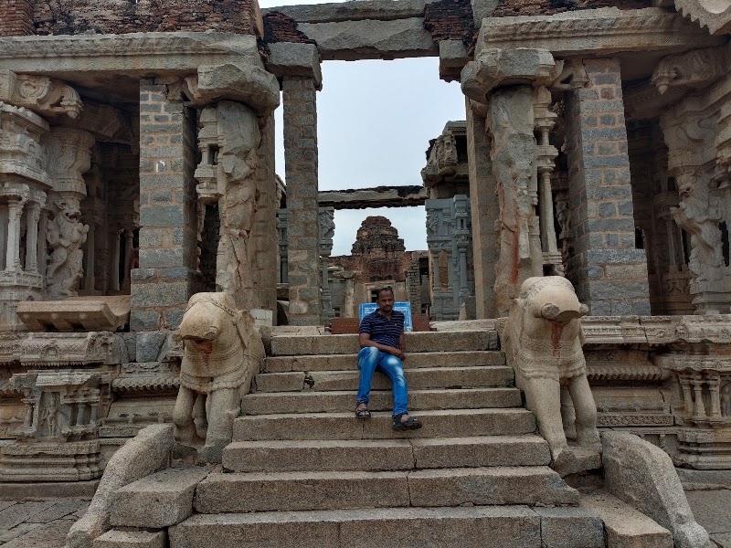 King’s Balance - King’s Balance, 8FRF+9M2, Hampi, Nimbapura, Karnataka 583221, India